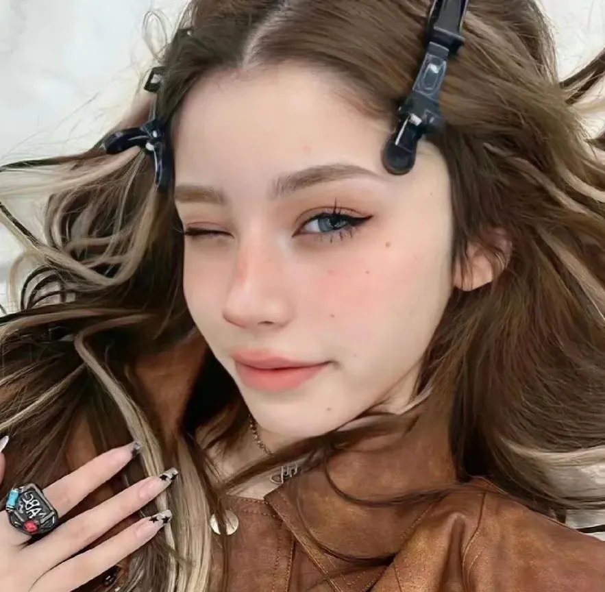 在水中